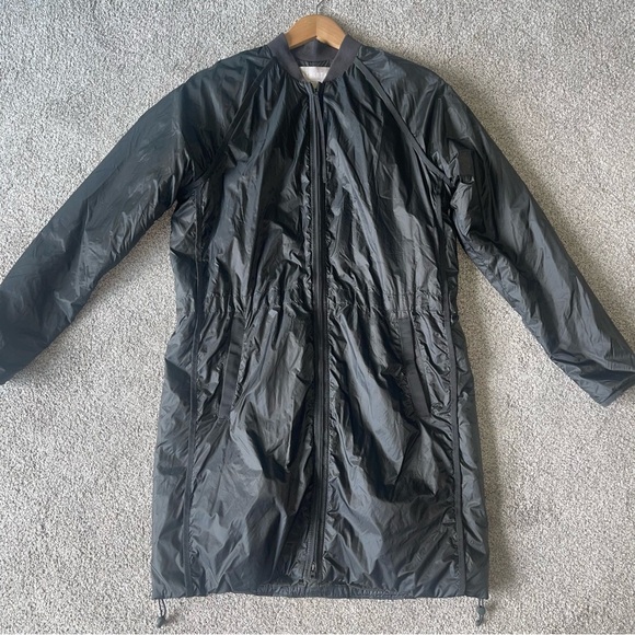 Athleta Summit Insulated Parka S Mountain Olive Primaloft Eco Recycled Nylon NEW - Picture 5 of 10